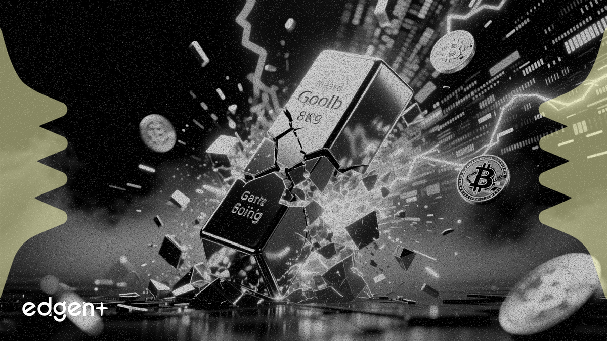 代幣化黃金交易額激增 125% 至 16.7 億美元