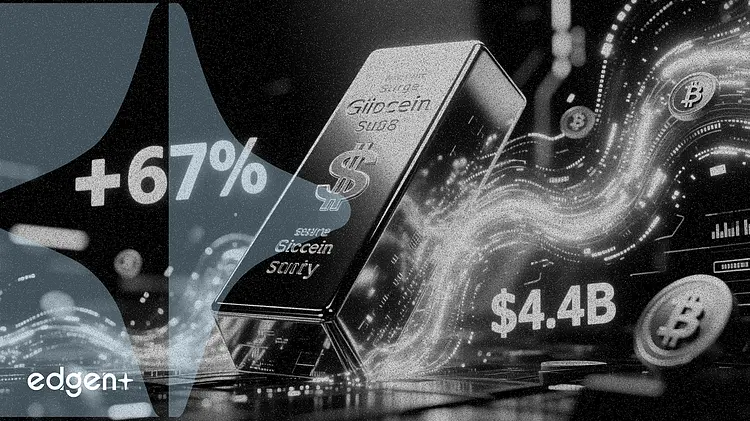 代币化黄金成交量飙升 67% 至 44 亿美元