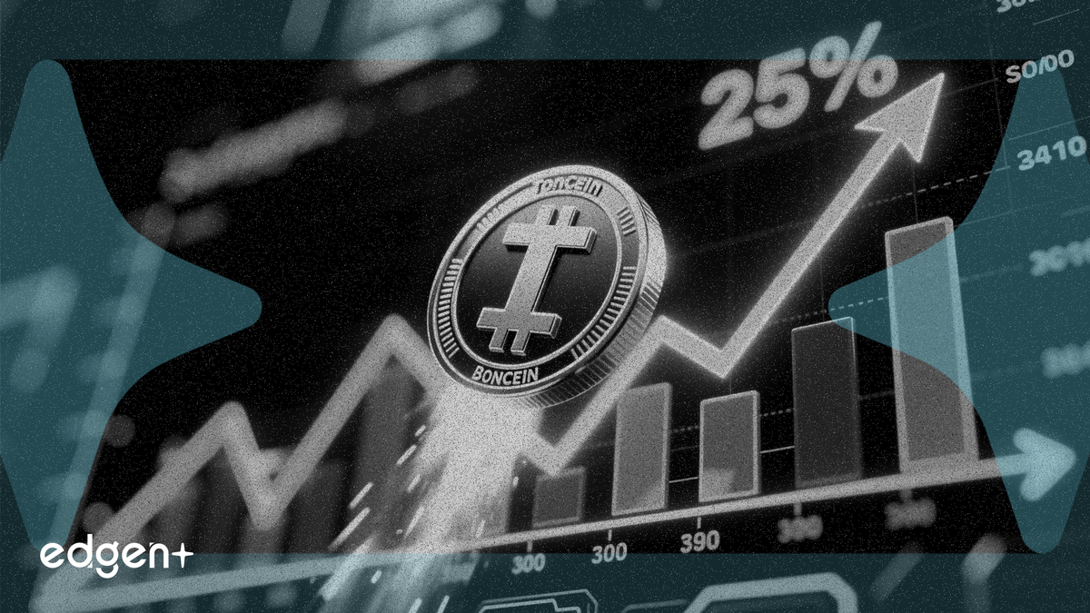 Toncoin tăng 25% sau khi bật lên từ mức hỗ trợ kỹ thuật quan trọng