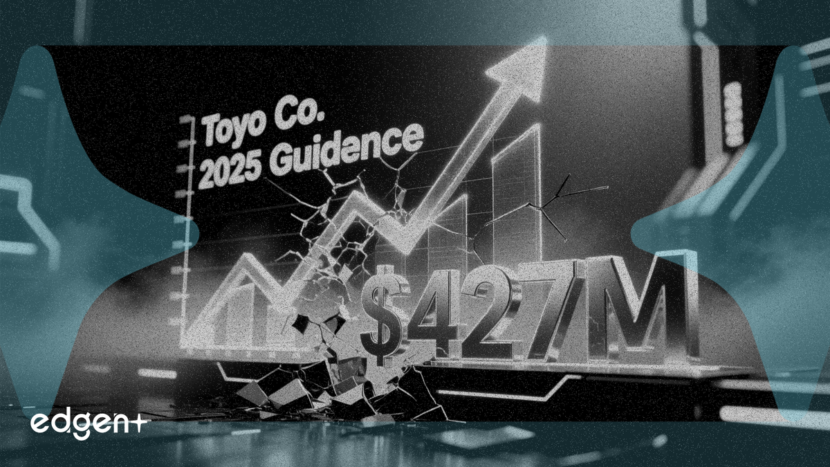 Toyo Co surpasses 2025 guidance with $427 million in revenue