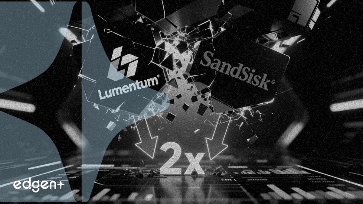 Tradr、ルメンタムとサンディスクの2倍ベア型（インバース）ETFを2銘柄上場へ