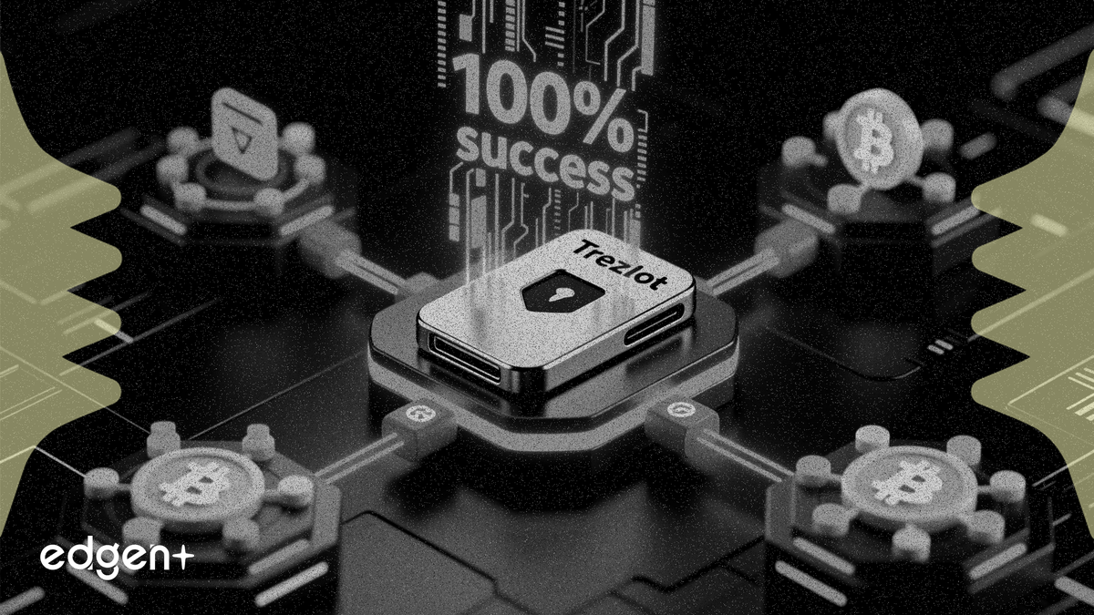 Trezor 與 WalletConnect 試點項目在 5 條區塊鏈上實現 100% 支付結算