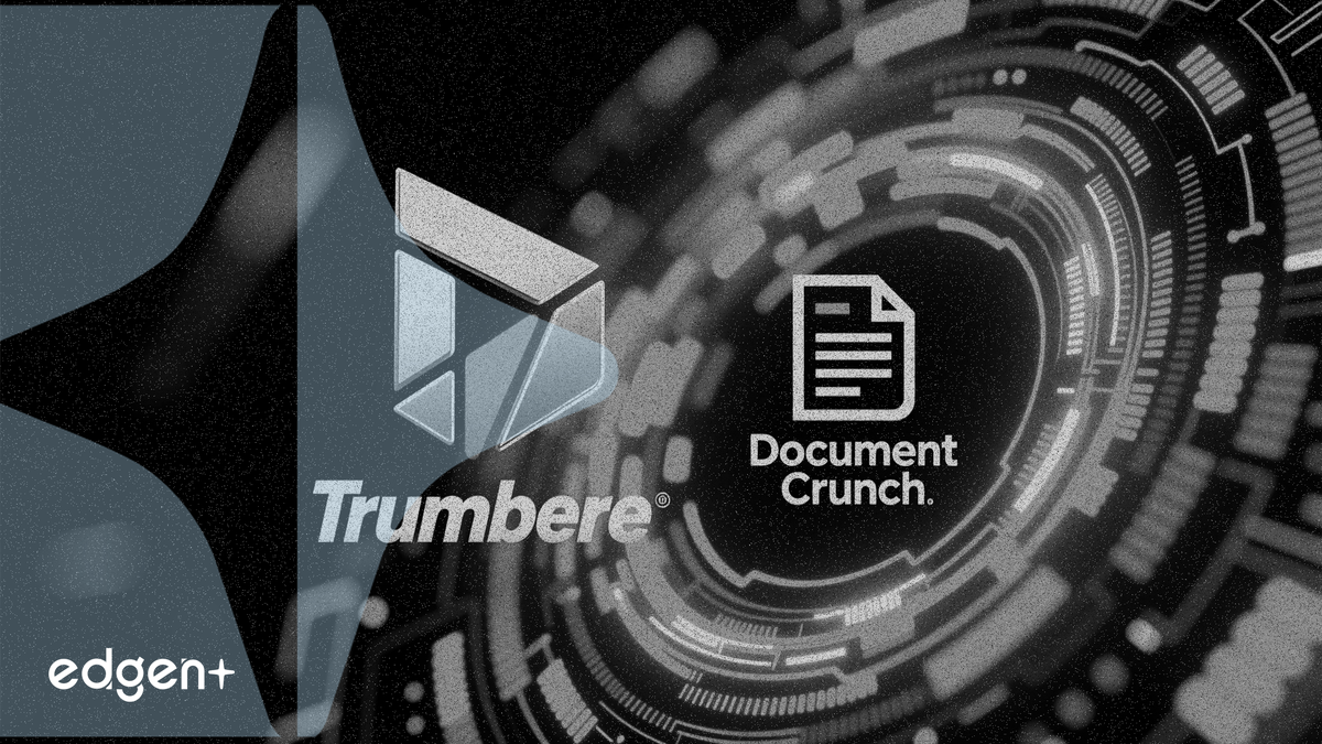 Trimble 以低于 10 倍营收的倍数收购 Document Crunch