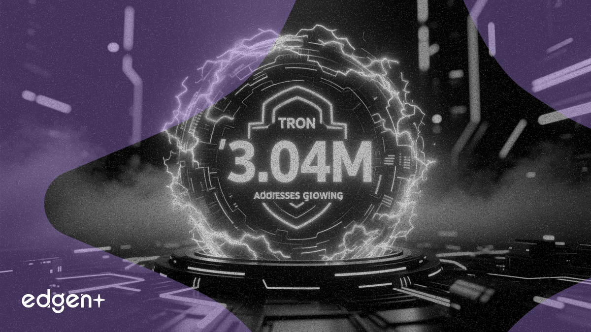 Tron 活躍地址在量子抗性計劃發布後達到 304 萬