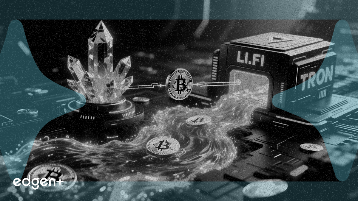 TRON 接入 LI.FI，為跨鏈 DeFi 釋放 850 億美元穩定幣流動性