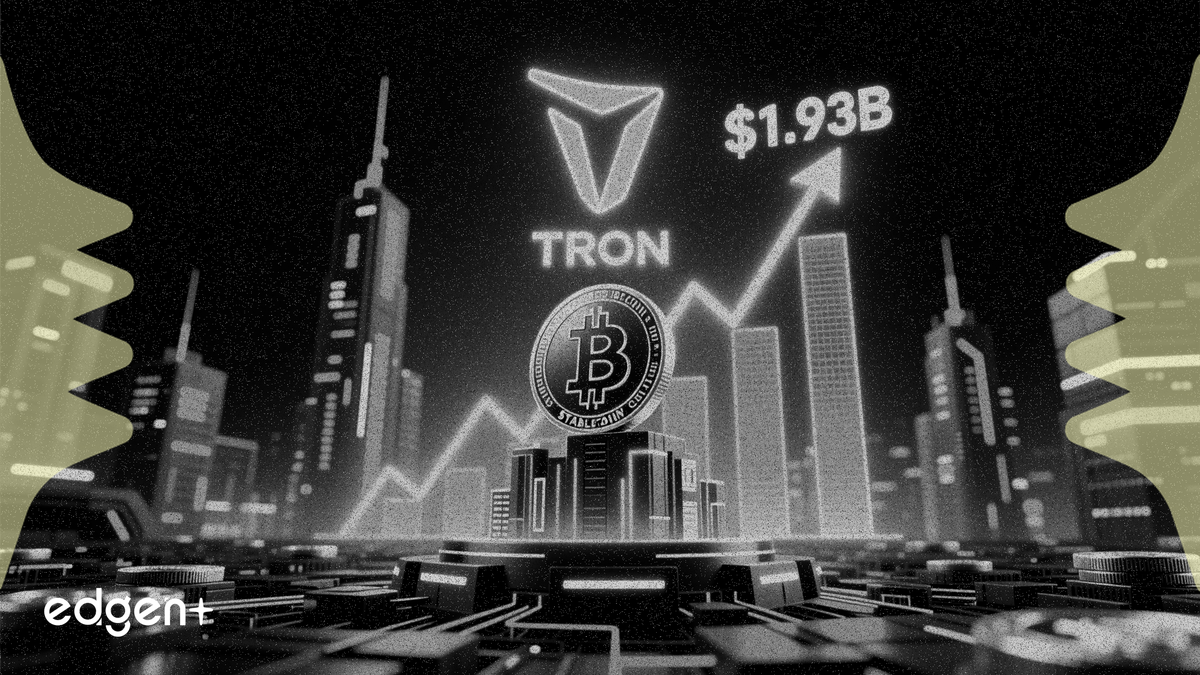 TRON's USDD Stablecoin TVL Hits Record $1.93 Billion