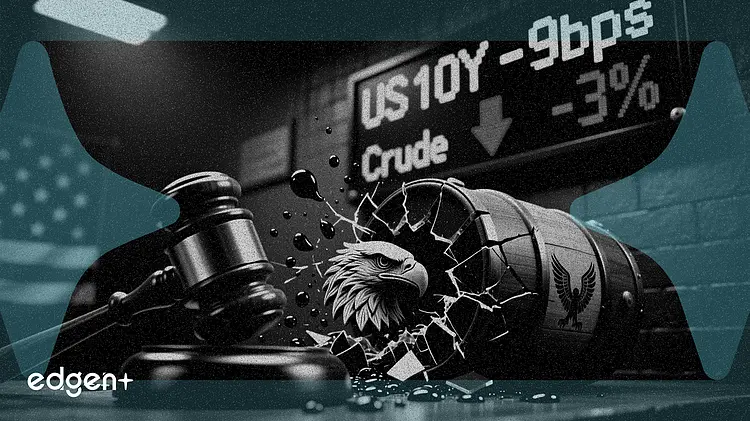 트럼프, 이란 공습 취소…국채 금리 9bp·유가 3% 급락
