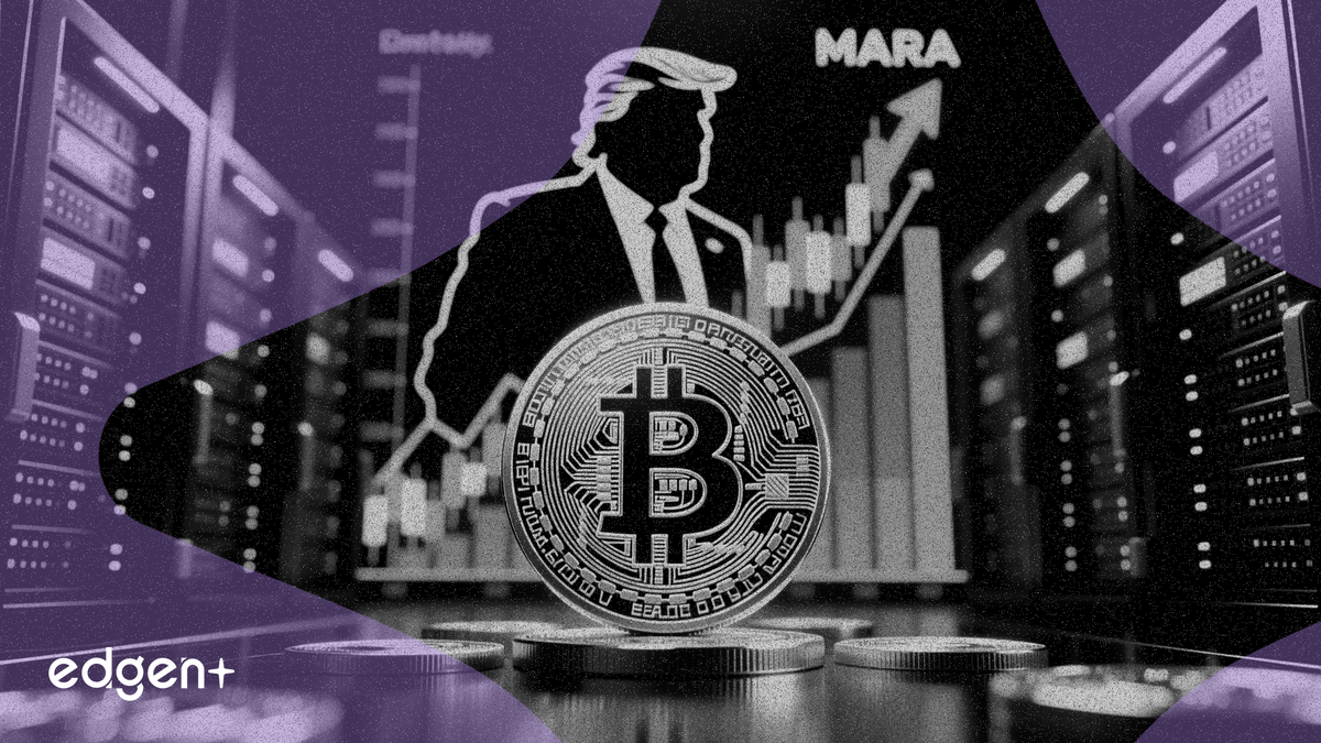 트럼프, MARA 지분 공개, 10억 달러 이상의 암호화폐 관련 수익에 비트코인 채굴 지분 추가