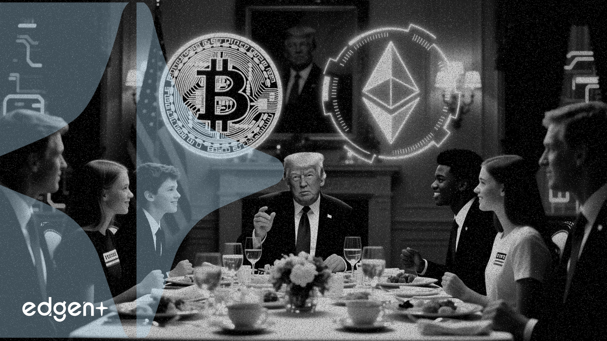 特朗普舉辦加密貨幣午宴以爭取年輕選民