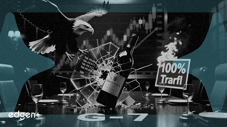 Trump menace de taxer le vin français à 100 % en raison de la taxe numérique lors du G-7