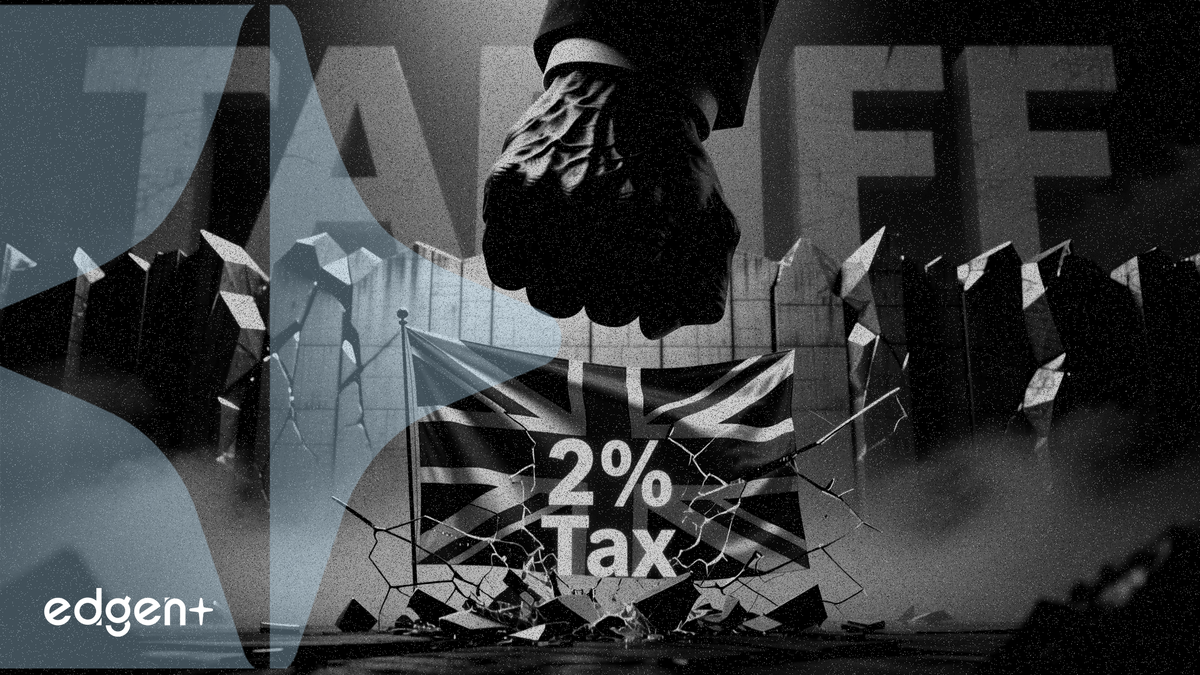 特朗普威胁称若英国不取消2%数字税将对其征收“巨额关税”