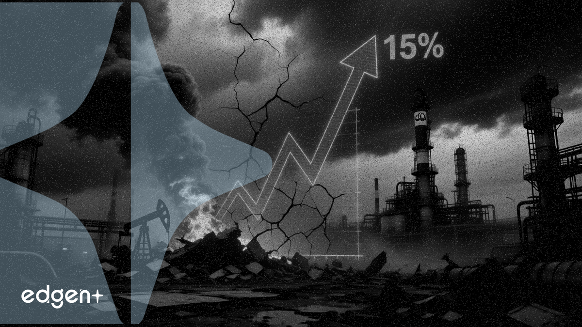 트럼프, 이란 기간시설 위협…유가 15% 급등 리스크 고조
