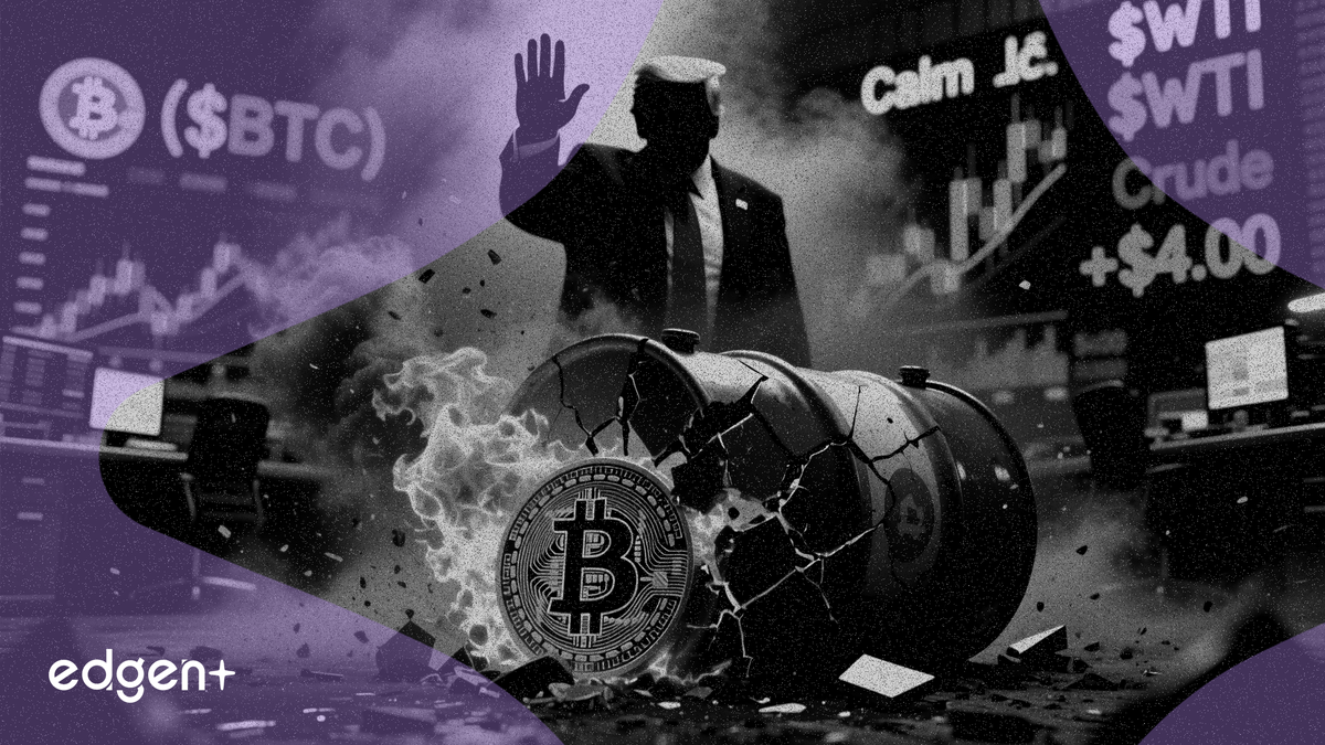 Trump appelle à la retenue alors que le pétrole bondit de 4 $, Bitcoin s'affole après les frappes iraniennes