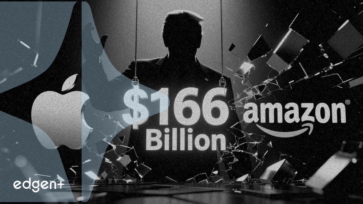 Trump Warns Apple, Amazon Over $166 Billion Tariff Refund Claims