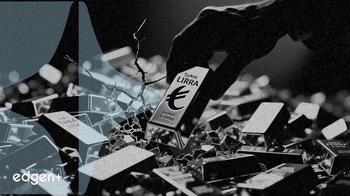 터키, 리라 위기 직면 $1,350억 금 보유고 활용