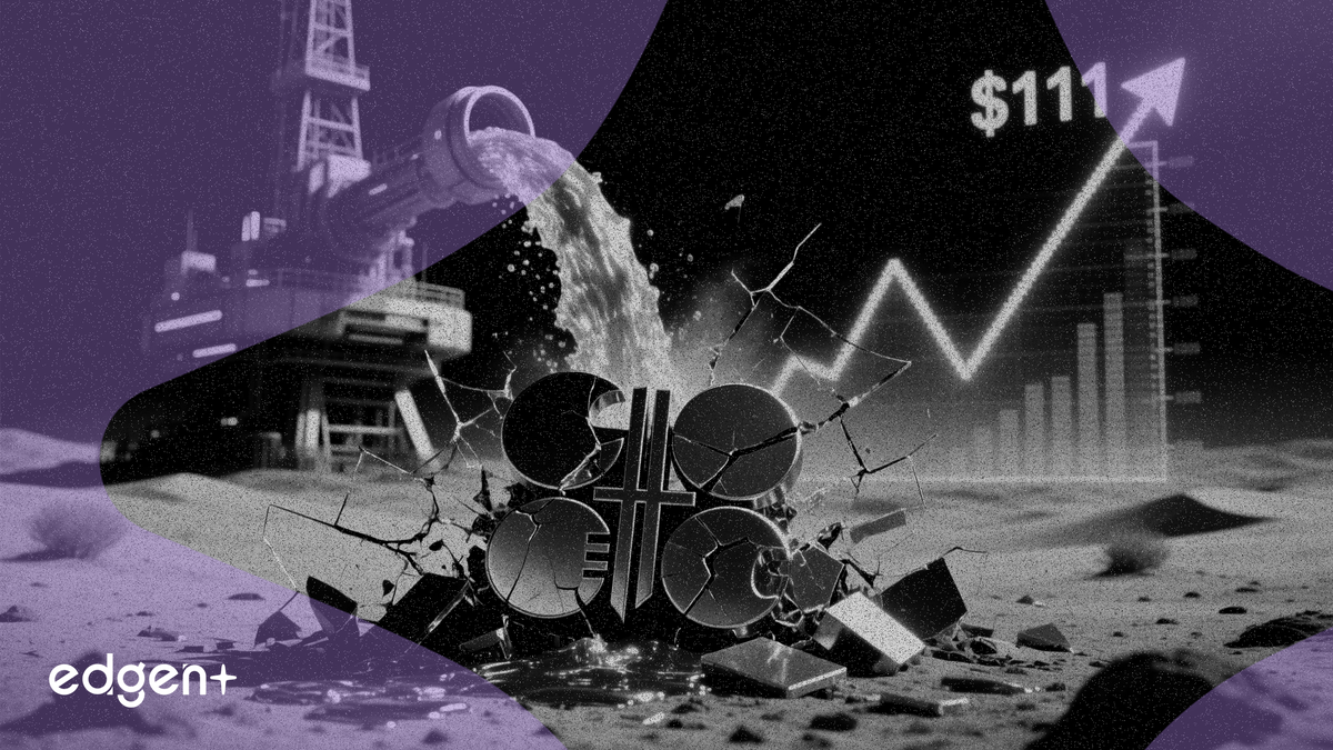 阿联酋退出欧佩克，释放 300 万桶/日产能，油价逼近 111 美元