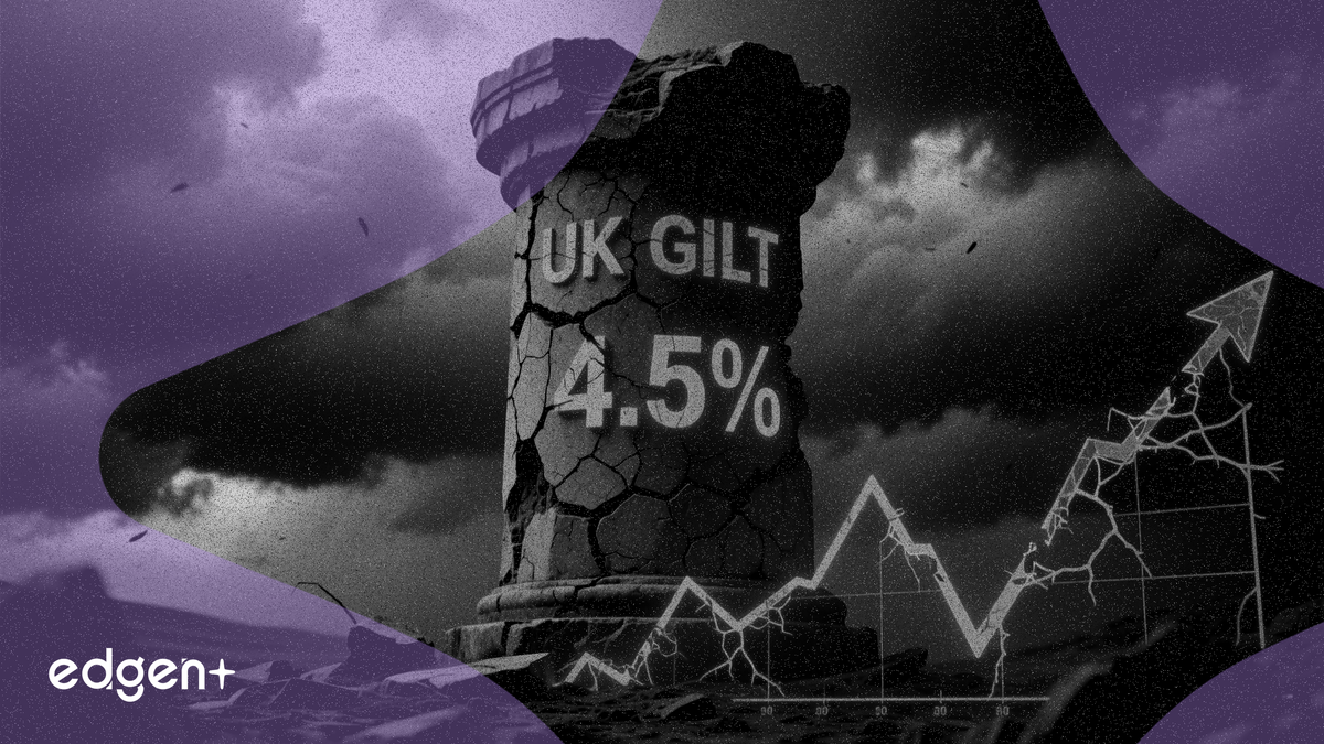英國公債殖利率觸及28年高點，政治動盪嚇壞債券投資人