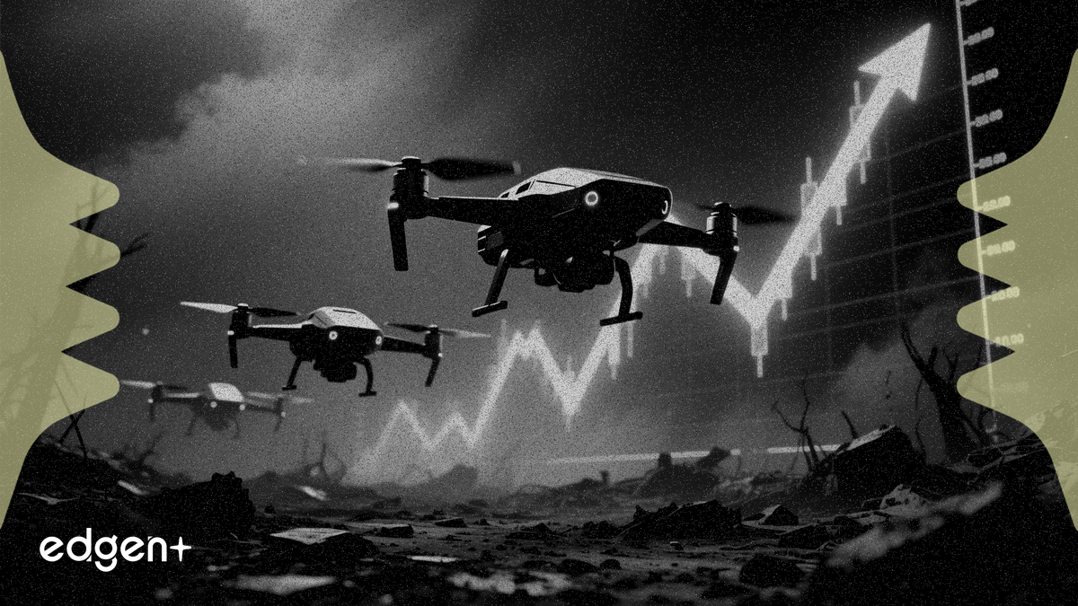 Ukrayna'nın tamamen robotik saldırısı drone hisselerini %15 artırdı