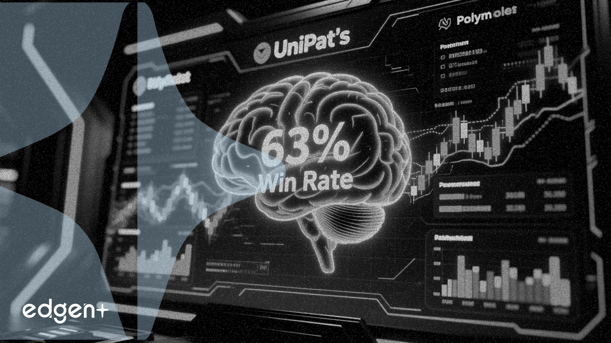 UniPat AI model hits 63% win rate on Polymarket