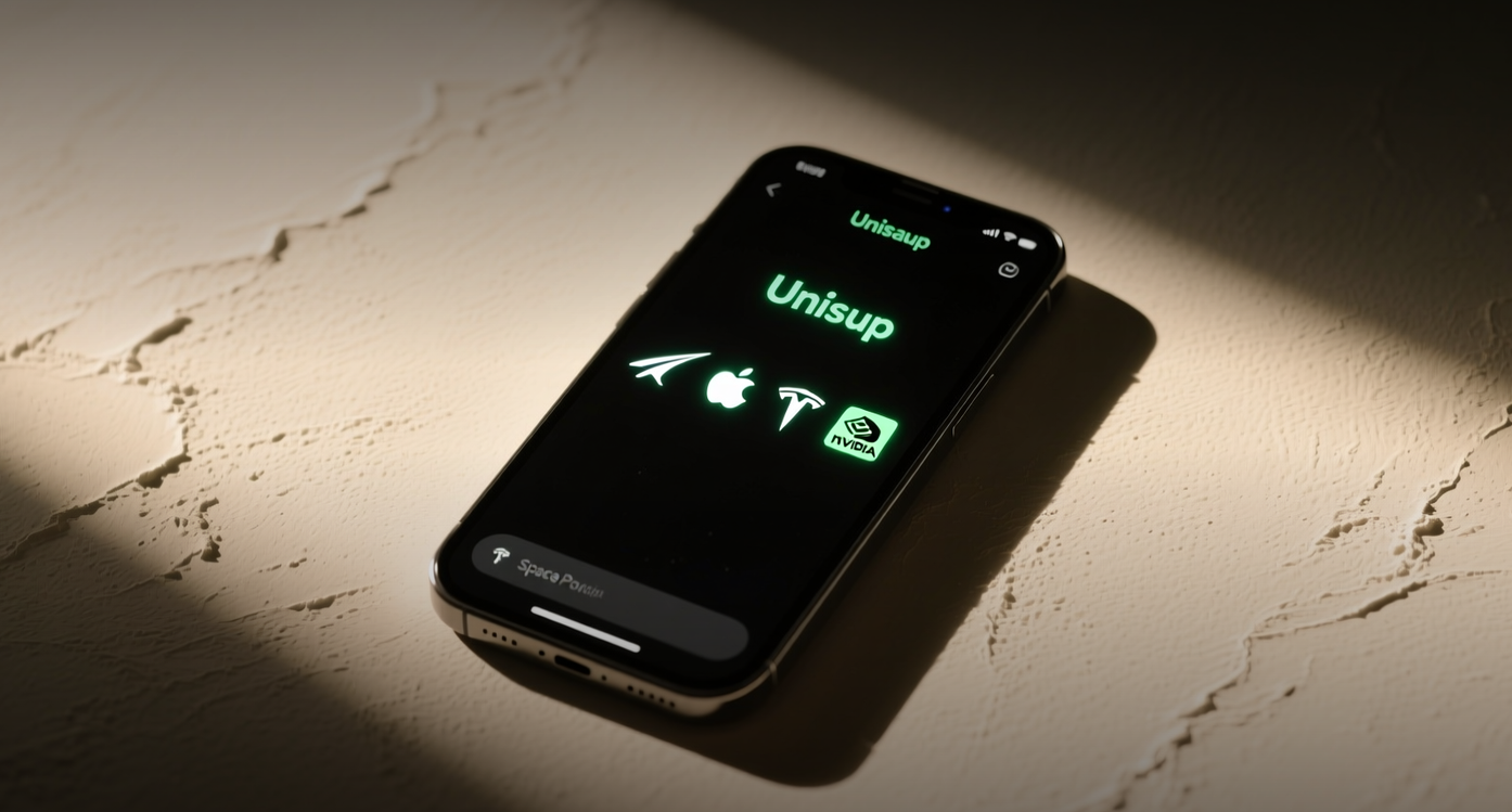 Uniswap、4つのブルーチップ銘柄のトークン化株式をDeFiに追加