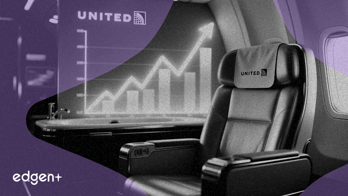 美联航在高端座位上的豪赌正见成效