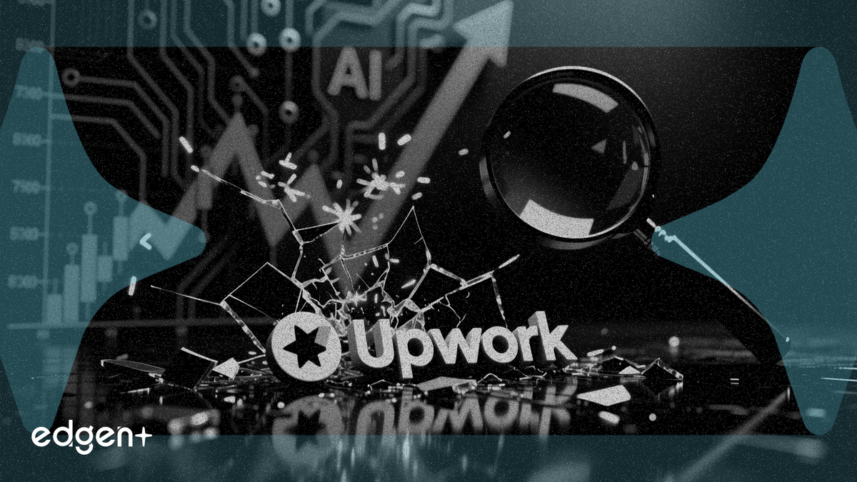 Upwork 股價因 AI 挑戰暴跌 17% 後面臨欺詐調查