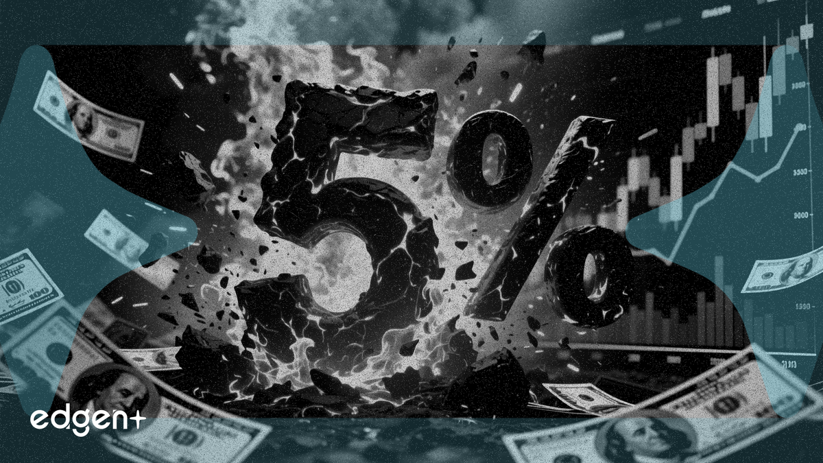 美 30 年期国债收益率突破 5%,通胀过热加剧加息担忧