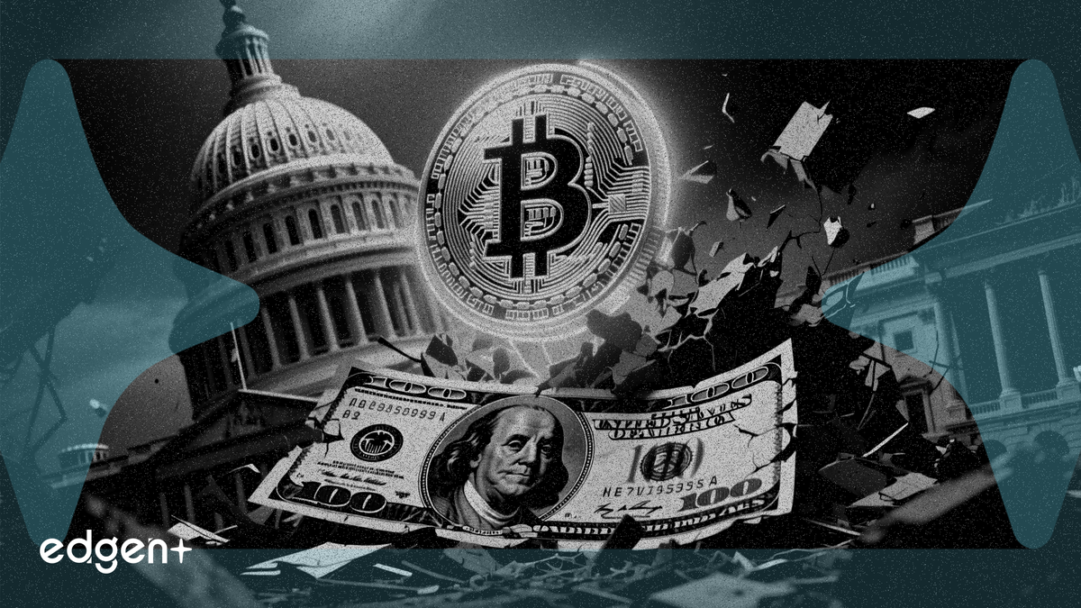 美国债务占GDP比重超过100%，支撑比特币稀缺性论点