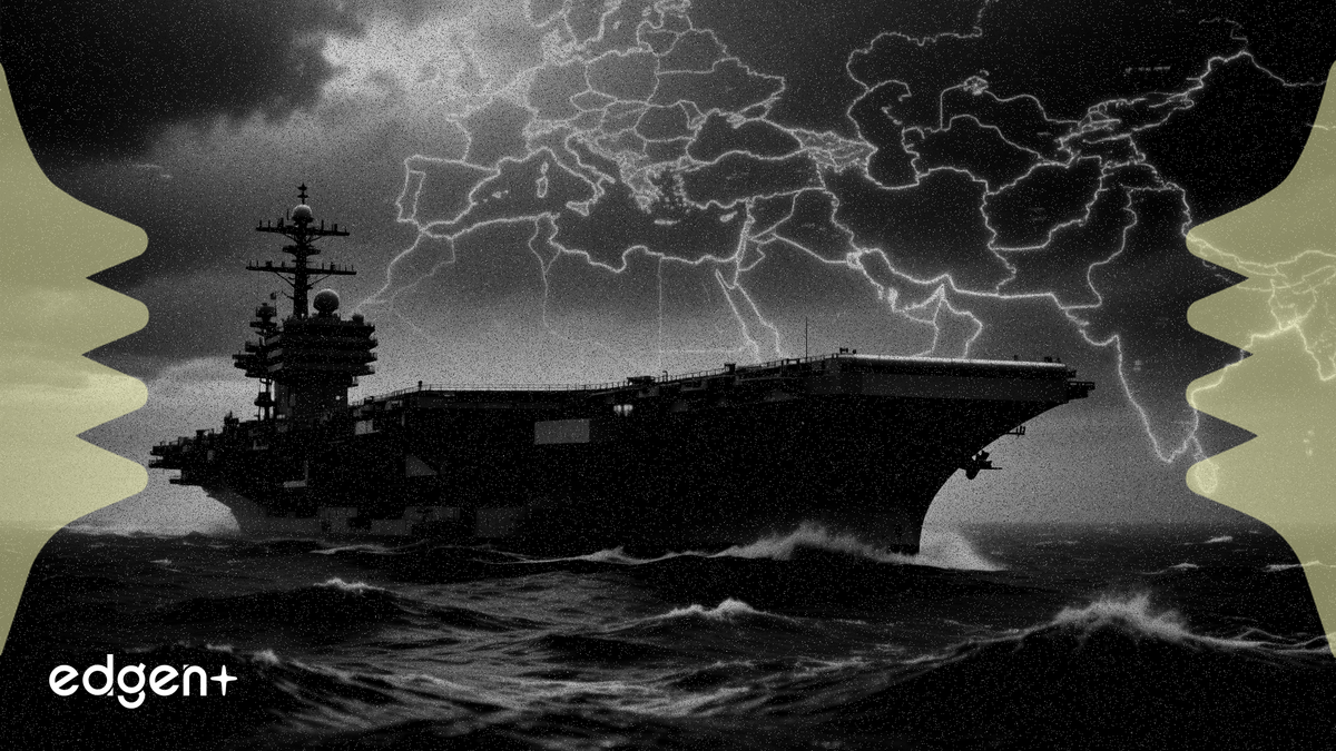 伊朗局勢升級，美國向中東部署第三艘航母