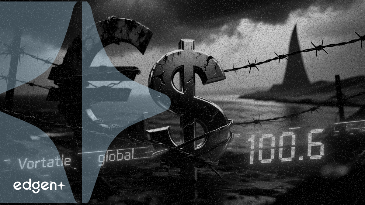 美元測試 100.6 阻力位，霍爾木茲海峽緊張局勢困住歐元