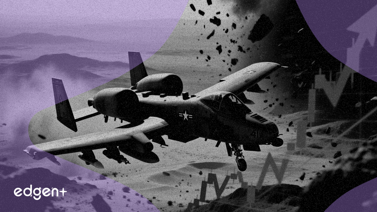 미국이 중동에 배치된 A-10 공격기를 18대로 두 배 늘림에 따라 미국 증시의 초기 상승세가 둔화되었습니다.