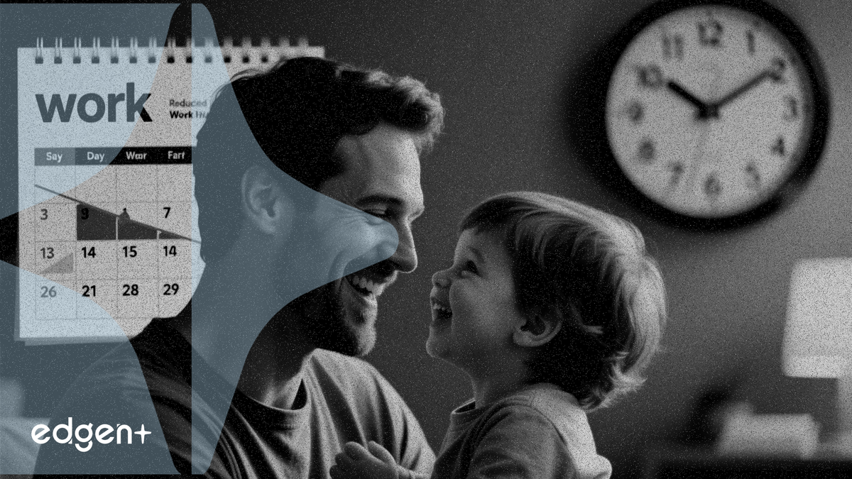 Los padres en EE. UU. reducen su semana laboral en 6 horas para dedicarse a la familia