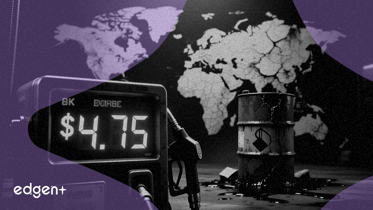 美國汽油價格突破 4 美元 全球石油供應面臨中斷