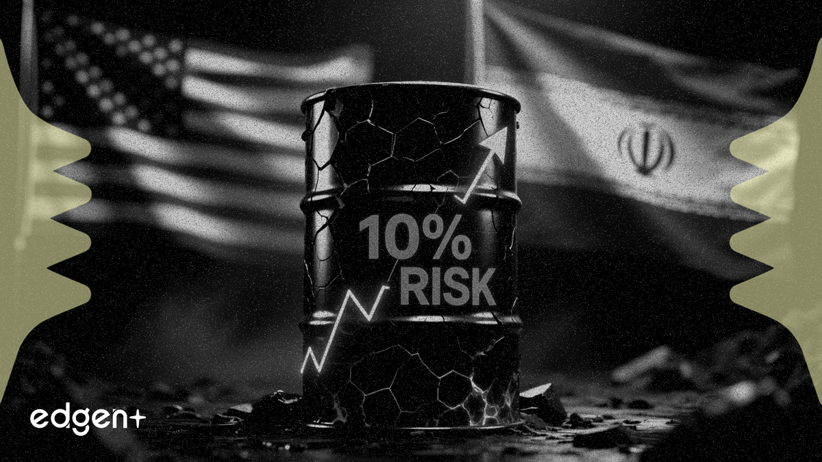 米イラン間のNPT紛争により原油に10%のリスクプレミアムが加わる可能性