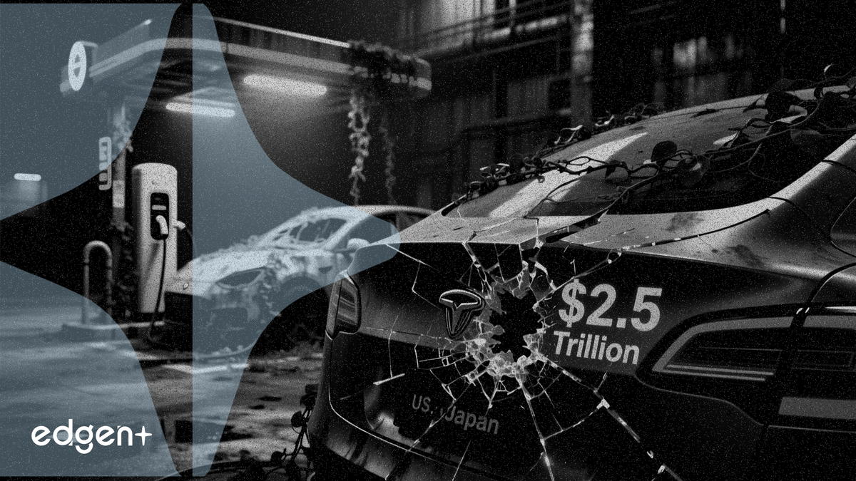 Les géants de l'automobile américains et japonais perdent 2,5 billions de yens suite à l'échec de leurs stratégies VE