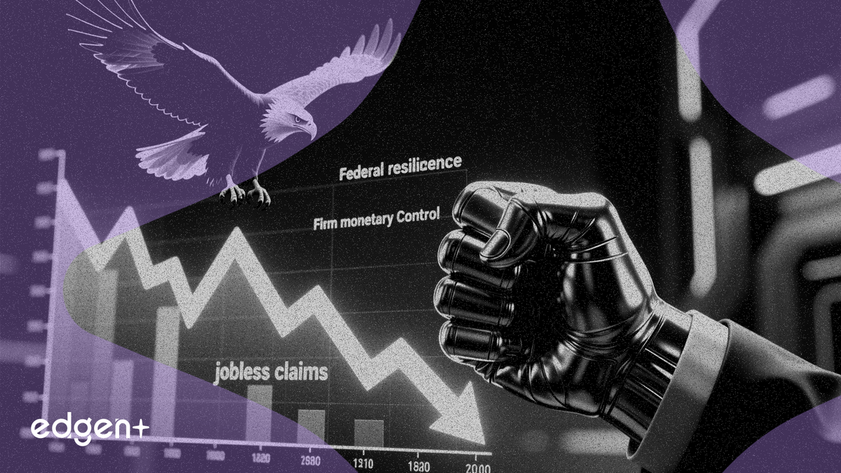 美國初請失業金人數降至20.5萬，強化美聯儲鷹派立場