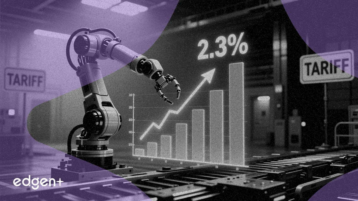 La production manufacturière américaine augmente de 2,3 % grâce au boom de l'IA, et non aux tarifs douaniers