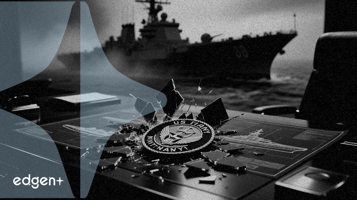 因造船进度缓慢且适逢伊朗封锁，美国海军部长被解职