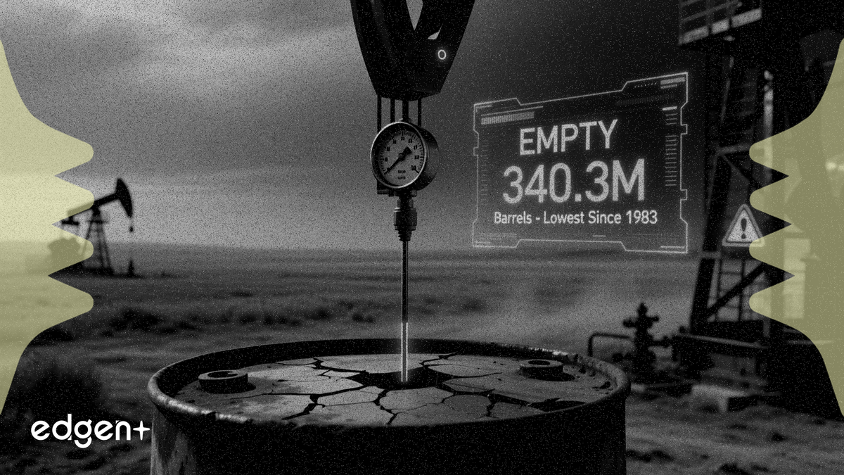 美國戰略石油儲備降至3.403億桶 創1983年以來新低