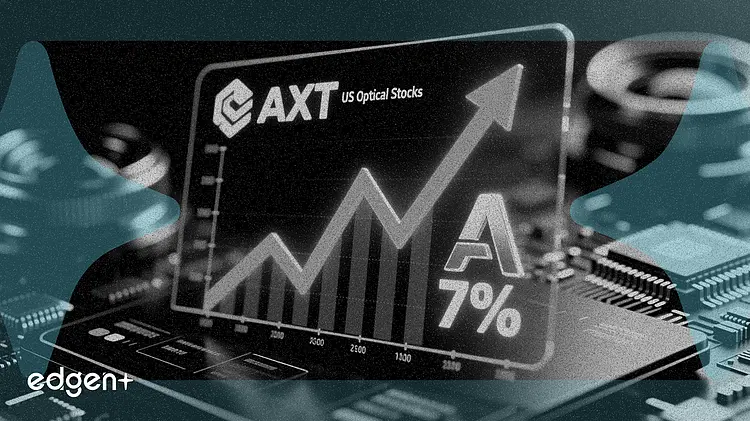 美股光通信板块走高,AXT 领涨近 7%