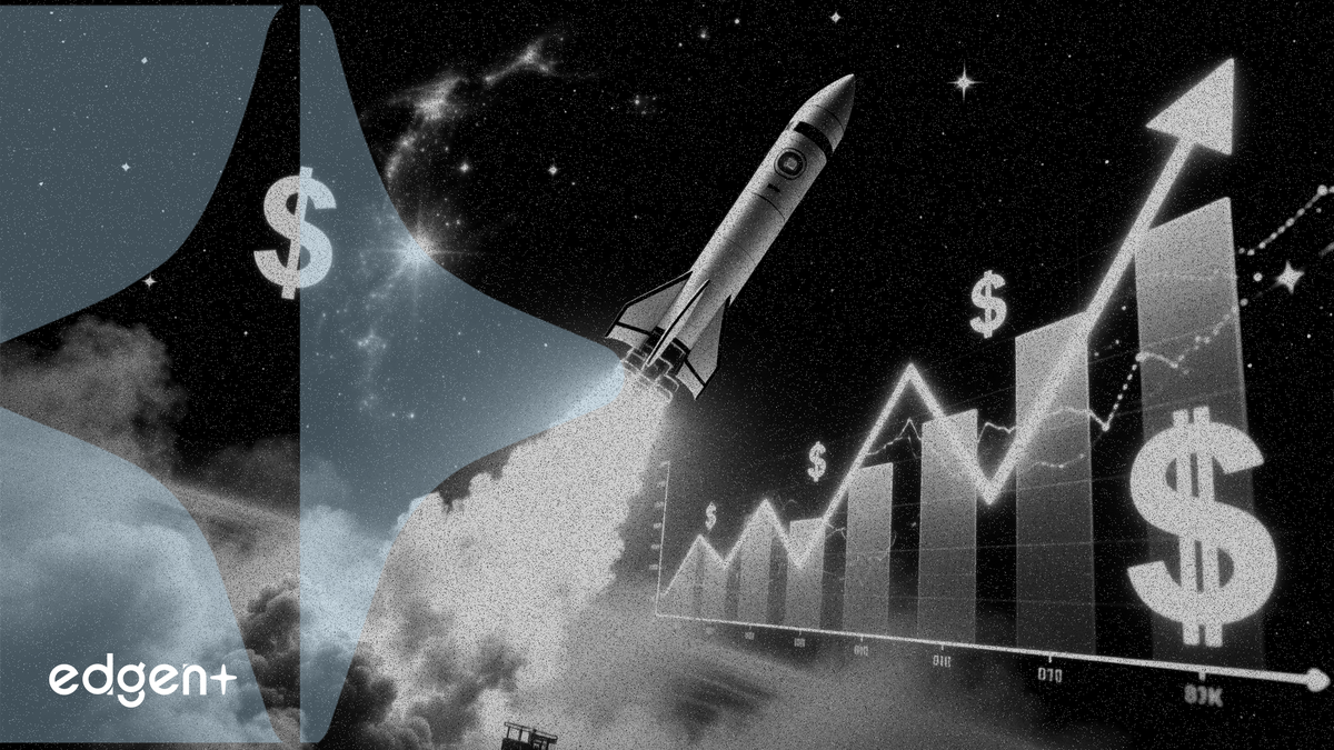 미국 우주 관련주의 동반 랠리는 섹터 전체의 긍정적 촉매제 또는 우주 경제에 대한 투자자들의 커지는 관심을 시사합니다.