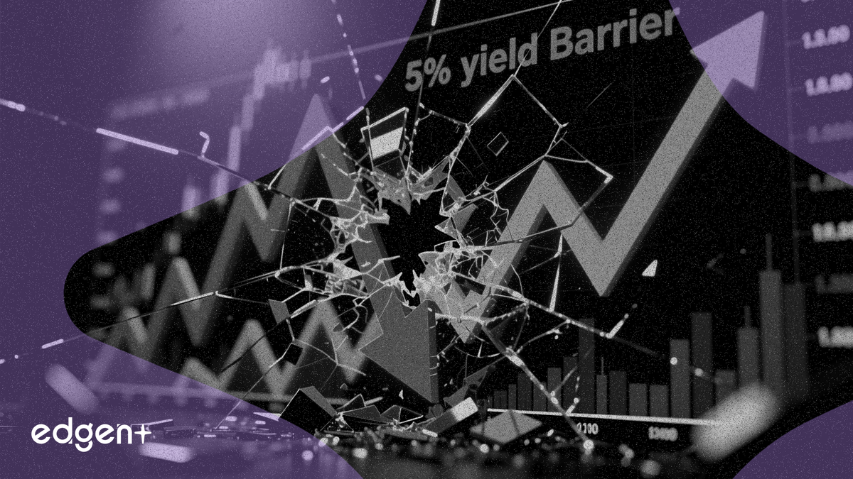 El rendimiento del Tesoro de EE. UU. a 30 años superó la marca crítica del 5 %, un nivel no visto en casi dos décadas, lo que provocó una liquidación de acciones en medio de temores renovados por la inflación y el alza de tasas.