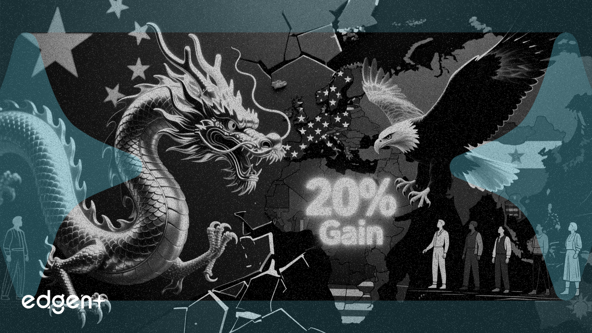 美国贸易政策将盟友推向中国,北京筹码提升 20%