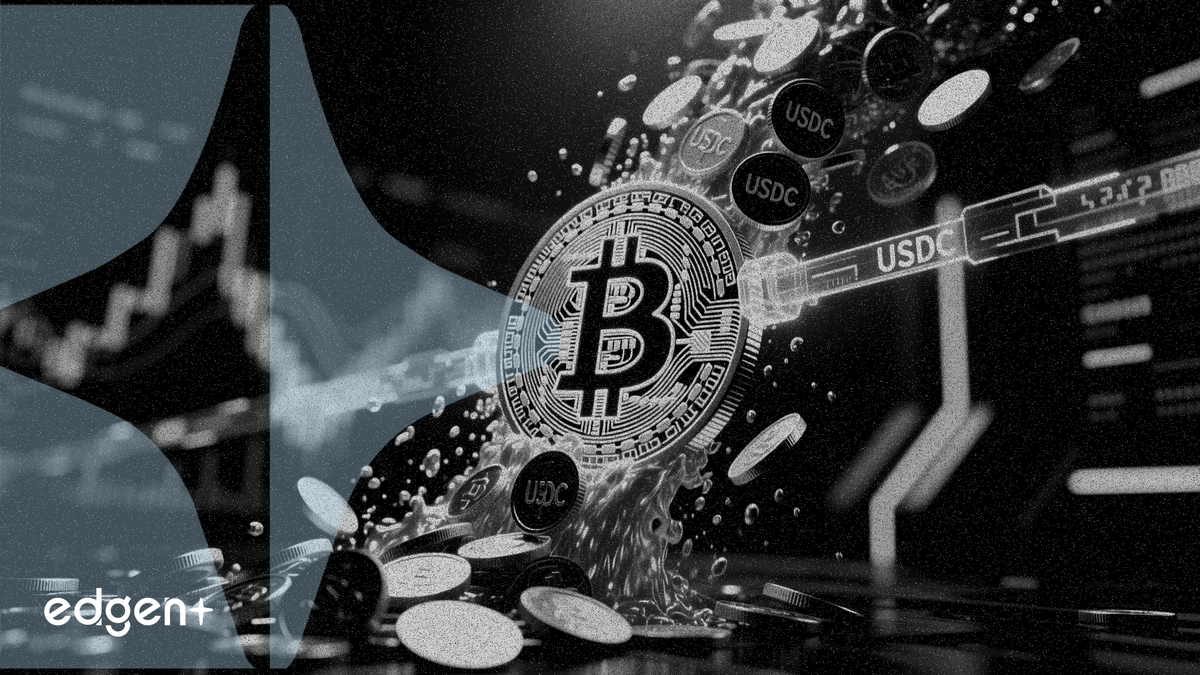 USDC worth $350M hits exchanges as Bitcoin tests $77,000 support