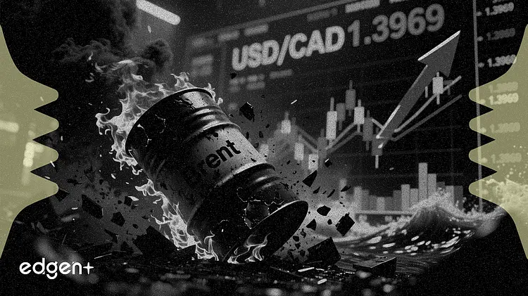 USD/CAD, Brent 원유 $90 붕괴 속 1.3969까지 급등