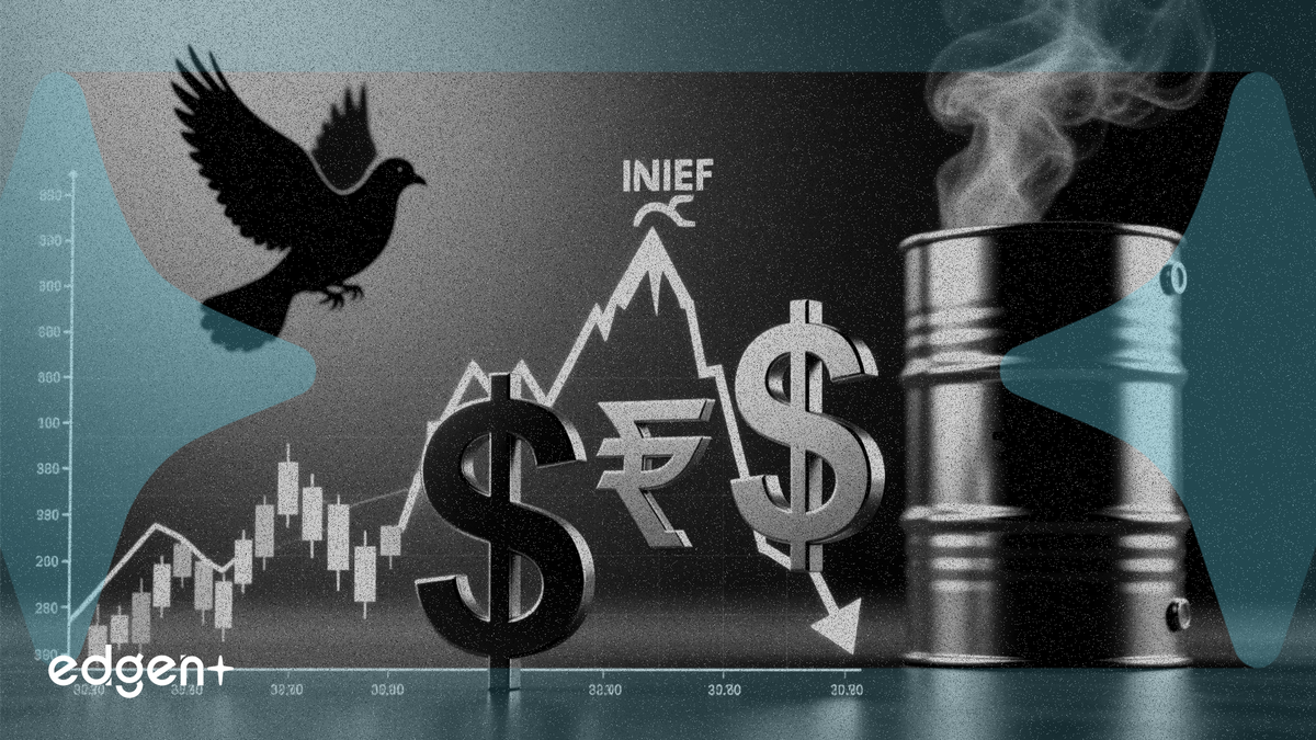 美元/印度卢比汇率从历史高点回落，伊朗停火预期导致油价下跌 1%