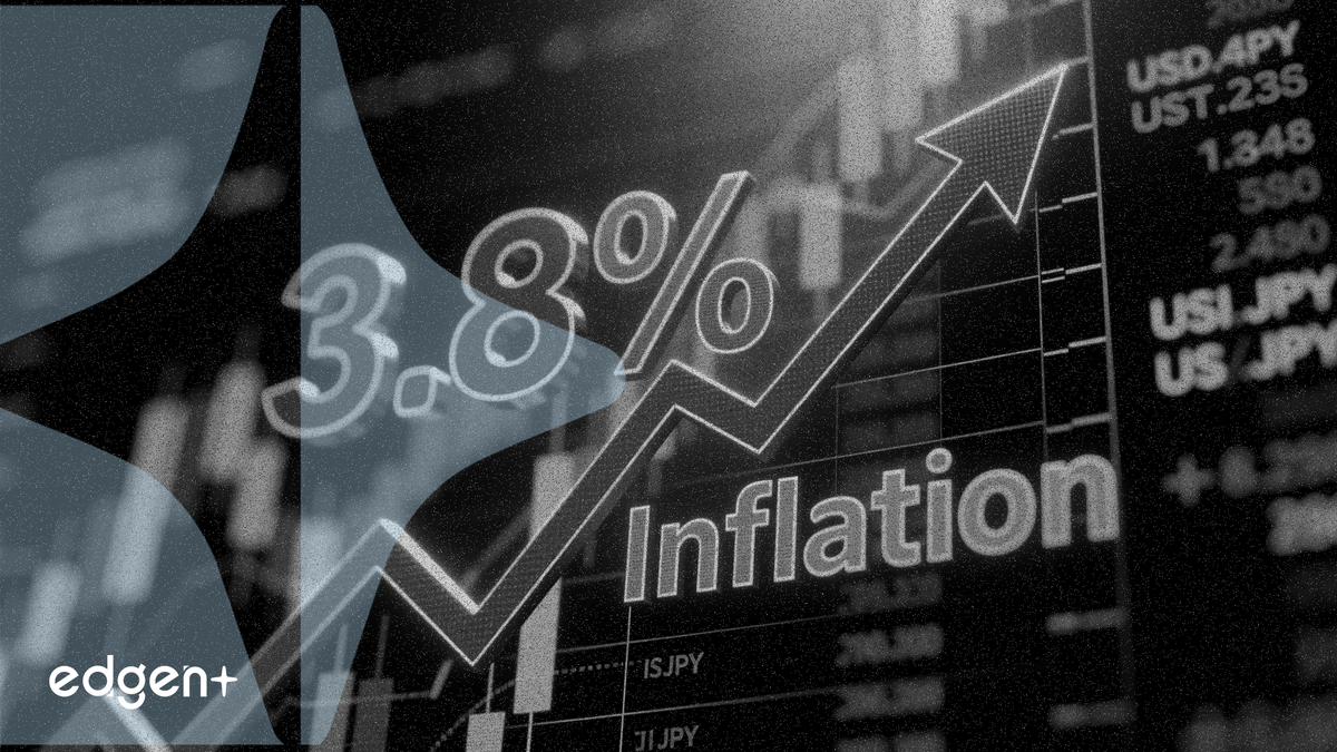 USD/JPY Climbs to 157.65 as US Inflation Hits 3.8 Percent