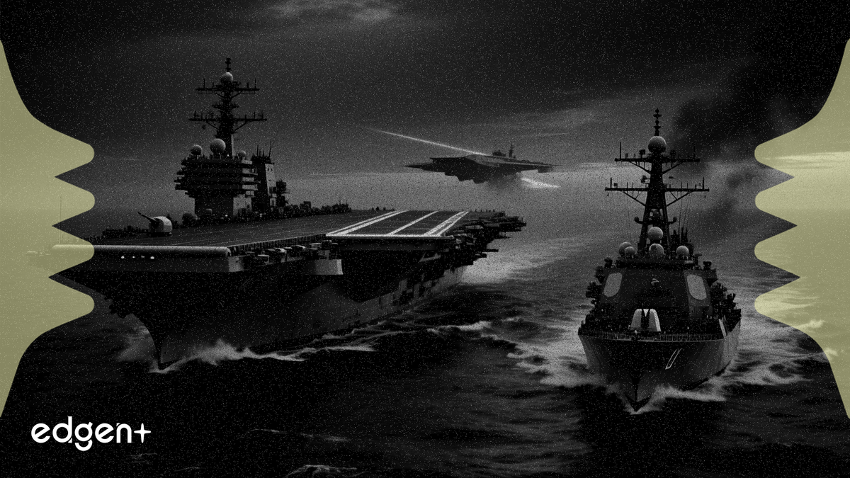 USS Ford Uçak Gemisi ve 2 Muhrip Kızıldeniz'e Girdi