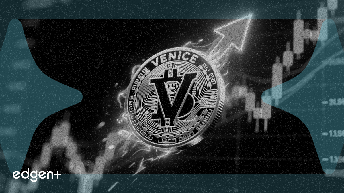 Venice Tokenが1週間で49%上昇、ビットコインの下落に逆行