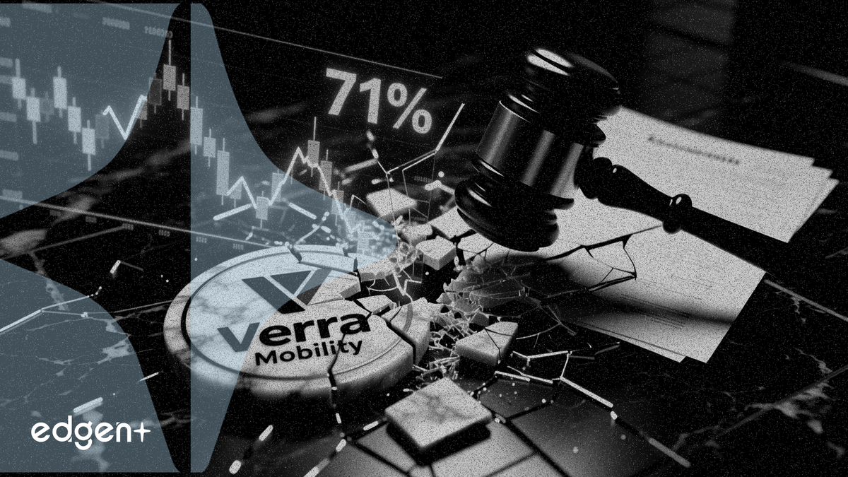 Verra Mobility faces securities fraud suit after 71% stock crash